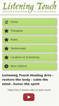 Mobile Screenshot of listeningtouch.org