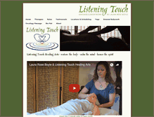 Tablet Screenshot of listeningtouch.org